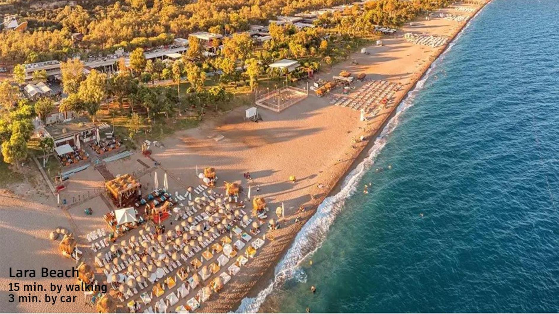 New Flats With Large Living Spaces Close To Lara Beach&kundu Entertaintment Center Daire