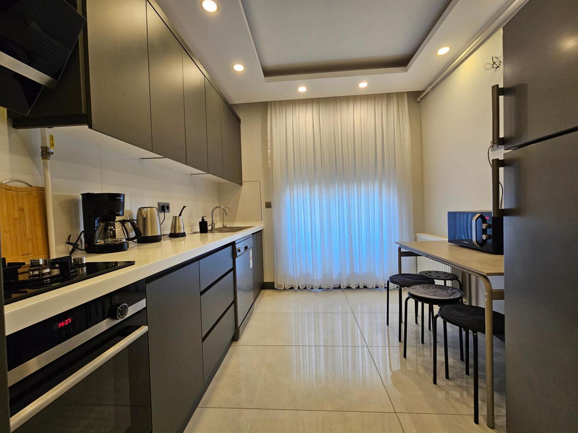 New Flats With Large Living Spaces Close To Lara Beach&kundu Entertaintment Center * Antalya