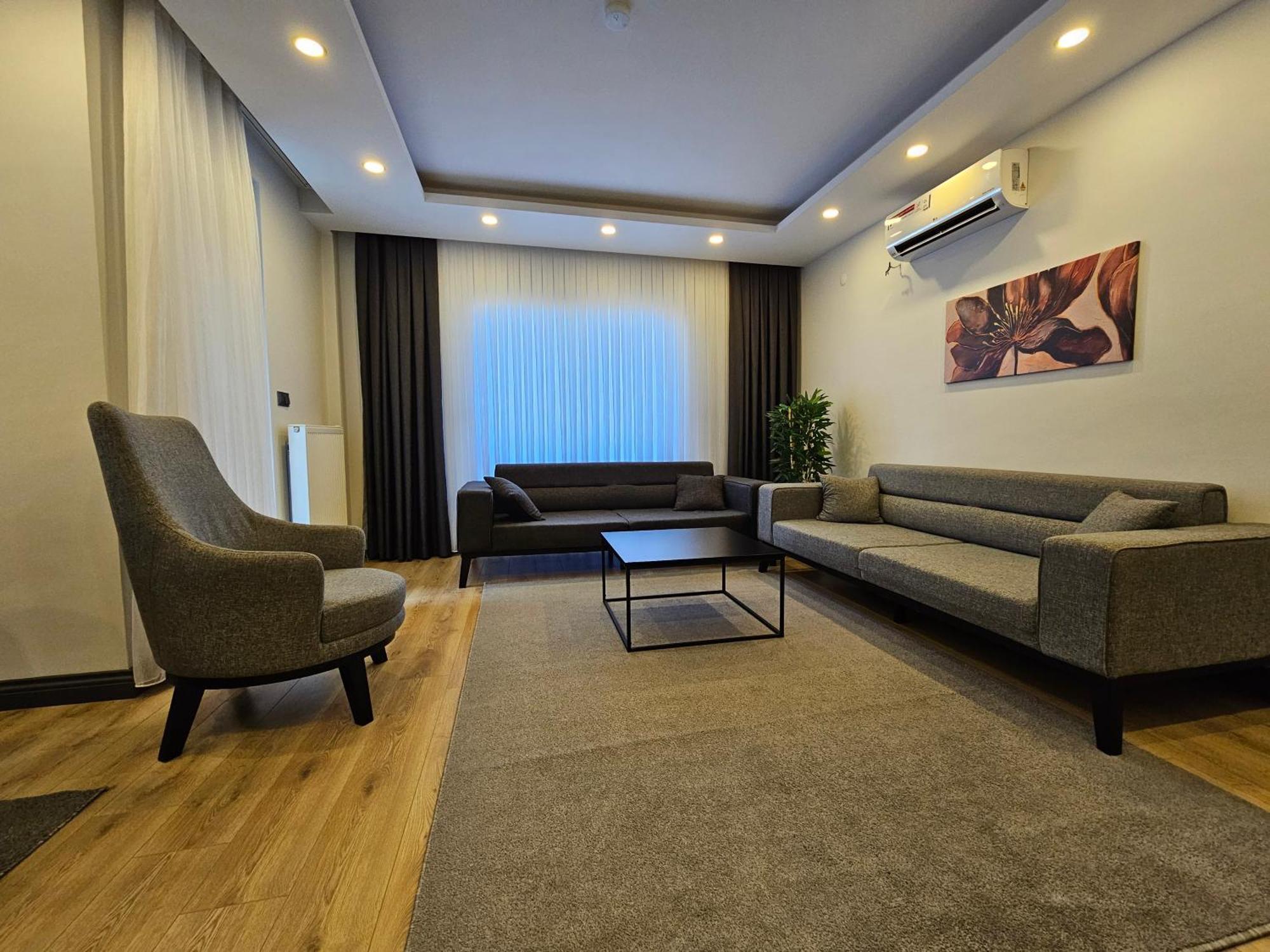 New Flats With Large Living Spaces Close To Lara Beach&kundu Entertaintment Center Daire *